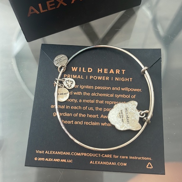 alex and ani wild heart bracelet - Picture 6 of 10